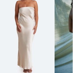 Bec + Bridge dress. Size 8. Sand. Worn once and perfect condition!